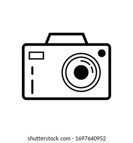 
Vector illustration of camera icon