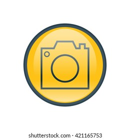 Vector illustration of camera icon