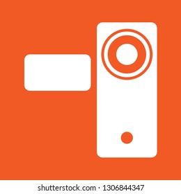 Vector illustration of camera icon, EPS10.