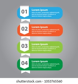 vector illustration can be used for workflow, infographic design template for design