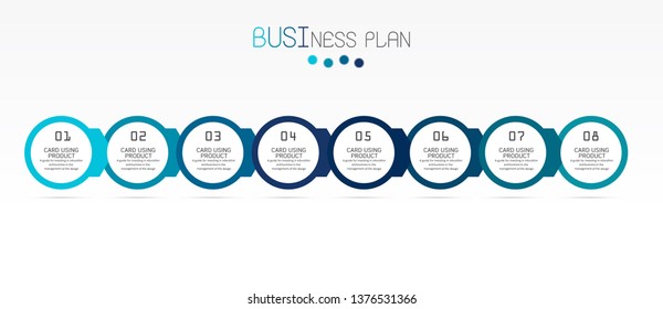 vector illustration Can be used for process, presentations, layout, banner,info graph There are 8 steps or layers.