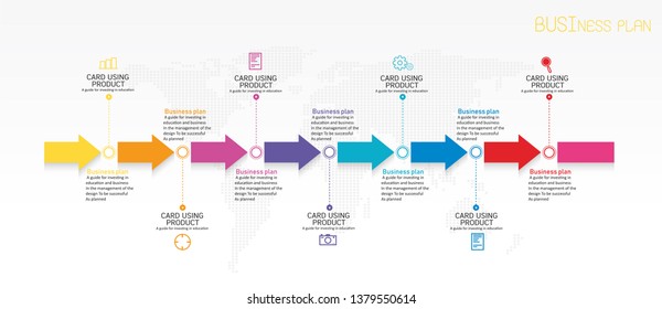 vector illustration Can be used for process, presentations, layout, banner,info graph There are 7 steps or layers.