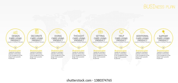 vector illustration Can be used for process, presentations, layout, banner,info graph There are 8 steps or layers.