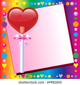 Vector Illustration can be used as a book cover, card or anything you choose. There is room for your text.