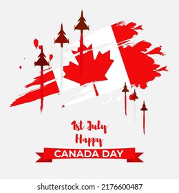 Vector illustration for Canada Day