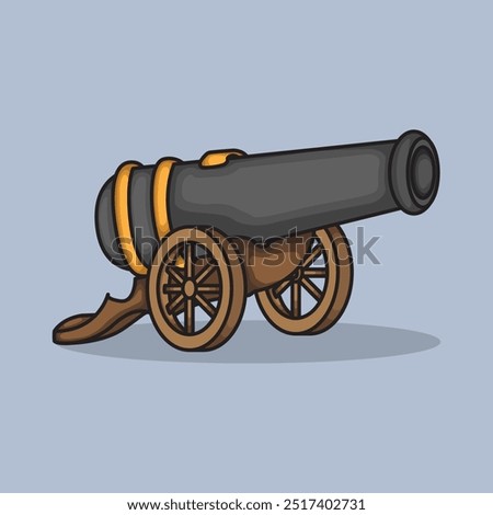 Vector illustration Canon. Vector design Canon. Canon Vector Cartoon design illustration and icon for website, digital and print
