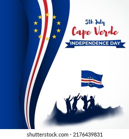 Vector illustration for Cape Verde Independence Day