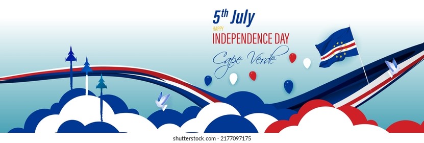 Vector illustration for Cape Verde Independence Day