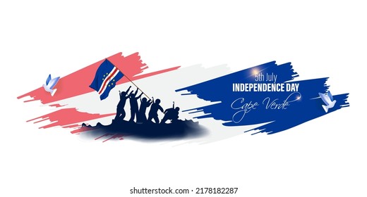 Vector illustration for Cape Verde Independence Day