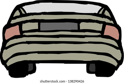 Vector illustration of a car