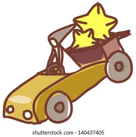 Vector illustration of a car