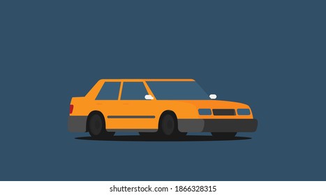 Vektorgrafik eines Autos