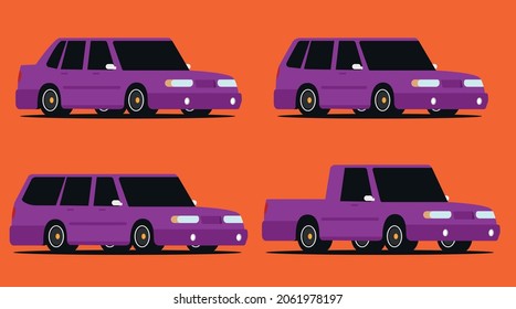 Vector illustration of a car