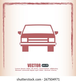 vector illustration of car