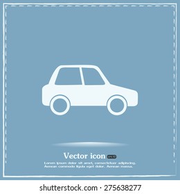 vector illustration of car