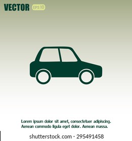vector illustration of car