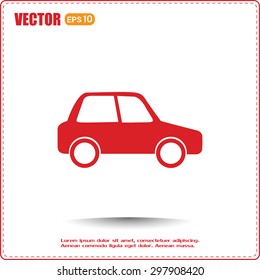 vector illustration of car