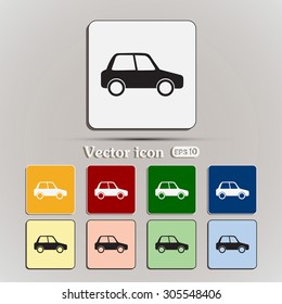 vector illustration of car