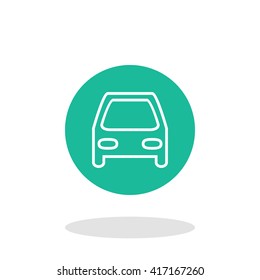 Vector illustration of car icon