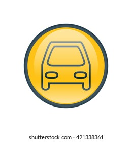 Vector illustration of car icon
