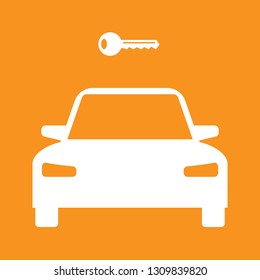Vector illustration of car icon, EPS10.