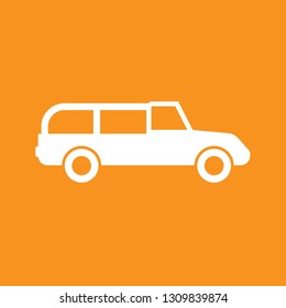 Vector illustration of car icon, EPS10.