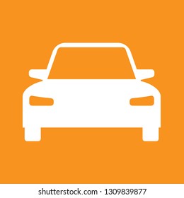 Vector illustration of car icon, EPS10.