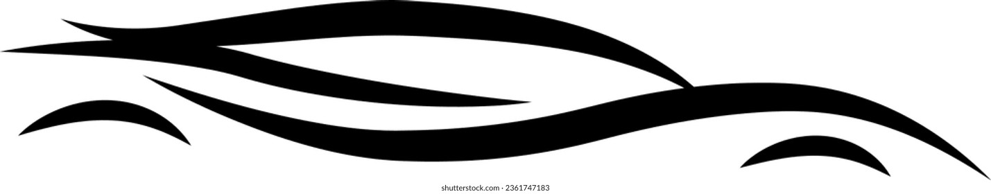 Vector illustration of a car on a transparent background