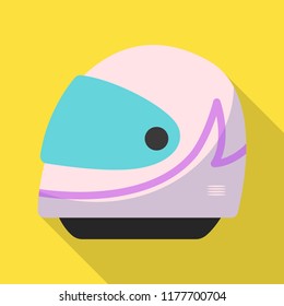 Vector illustration of car and rally icon. Collection of car and race stock symbol for web.