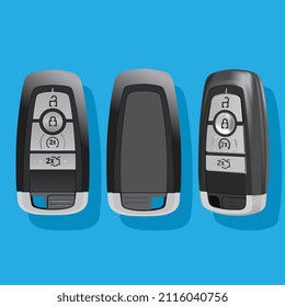 Vector Illustration Of Car Remote