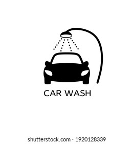 Ilustración vectorial del lavado de coches