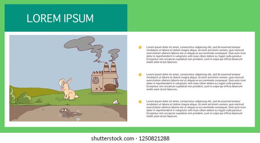 vector illustration of a carbon cycle