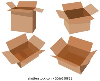 Verpackungen aus Vektorgrafik-Karton, Karton, Verpackungsmodell