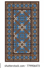 Vector illustration of a carpet