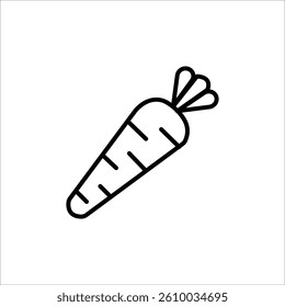 vector illustration of a carrort