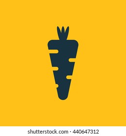 Vector illustration of carrot icon