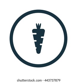Vector illustration of carrot icon