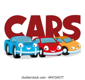 Vector illustration. Cars.