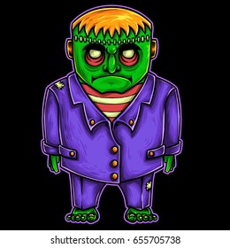 Vector illustration of cartoon 