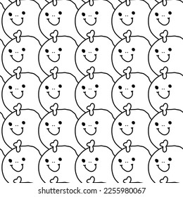 vector illustration of cartoon background