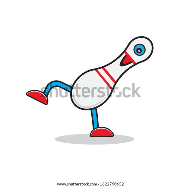 Vector Illustration Cartoon Bowling Character Stock Vector Royalty vector-illustration-cartoon-bowling-character-stock-vector-royalty