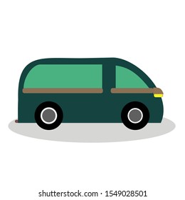 Vector illustration of cartoon car