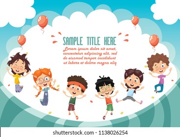 Vector Illustration Of Cartoon Characters