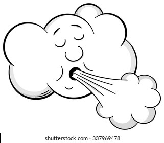 6,603 Cartoon Wind Blowing Images, Stock Photos & Vectors | Shutterstock