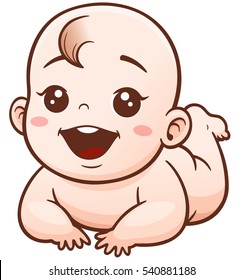 Download Baby Crawling Cartoon Images, Stock Photos & Vectors ...