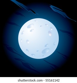 Full Moon Cartoon Images, Stock Photos & Vectors | Shutterstock