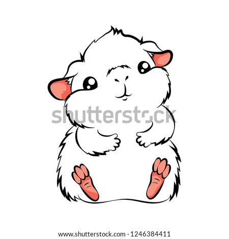 850 Cartoon Hamster Coloring Pages  Images