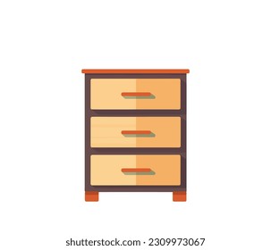 Ilustración vectorial del localizador de dibujos animados para ropa aislada en fondo blanco