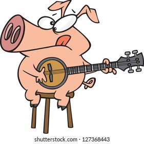 12 Banjo pig Images, Stock Photos & Vectors | Shutterstock