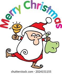 crazy bean Weihnachtsschürze Cartoon Küchenschürze Xmas Santa HAPPY 2022 Schürze